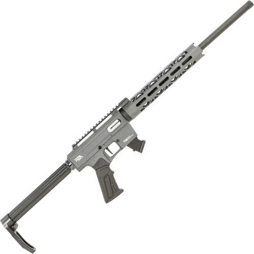 Rock Island Armory TM22 Semi-Automatic Rimfire Rifle .22 Long 18" Fully-Rifled Barrel (2)-10Rd Magazines Optic Ready Fixed Black Aluminum Stock Sniper Gray Anodized Finish