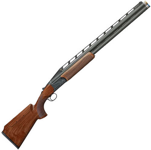 Rizzini BR110 Sporter IPS Over/Under Shotgun 12 Gauge 30" Barrel 2 round Capacity Grade II Turkish Walnut Stock Matte Gray Cerakote Finish