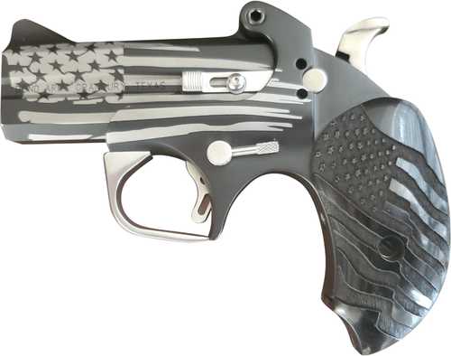 BOND ARMS OLD GLORY DERRINGER 3.5" Barrels .45LC/410 Grey Finish