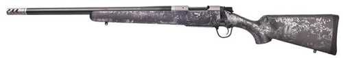 Christensen Arms Ridgeline FFT Left Handed Bolt Action Rifle .300 PRC 22" Barrel 3 Round Capacity Carbon w/Metallic Gray Accents Stock Natural Bead Blast Finish