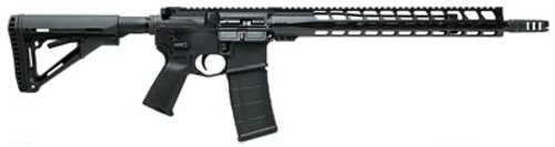 LanTac SF 15 Patrol Semi-Automatic Rifle .223 Wylde 16" Barrel (1)-30Rd Magazine Collapsible Magpul MOE Stock Black Finish