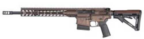 Stag 10 Pursuit Semi-Automatic Left Handed Rifle .308 Winchester 16" Barrel (1)-10Rd Magazine Synthetic Stock Midnight Bronze Finish