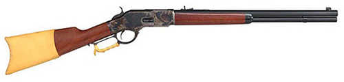 Taylor's & Company 1873 Comanchero Lever <span style="font-weight:bolder; ">Action</span> Rifle .45 Colt 20" Octagonal Barrel 10 Round Capacity Waknut Stock Case Hardened Finish