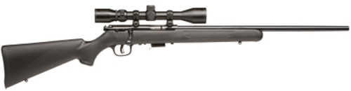 Used <span style="font-weight:bolder; ">Savage</span> 93R17F Bolt Action Rifle .17 HMR 21" Barrel 5 Round Capacity With 3x9 Scope Included Synthetic Stock Blued Finish