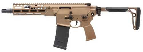 Sig Sauer MCX Spear-LT Semi-Automatic Short Barrel Rifle .300 AAC Blackout 9" Barrel (1)-30Rd Magazine Coyote Tan Finish