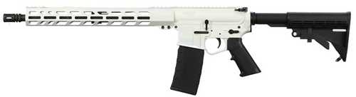 Wise Arms WA-15B Semi-Automatic Rifle .223 Remington 16" Barrel (1)-30Rd Magazine Black 6-Position A2 Collapsible/Folding Stock White Cerakote Finish