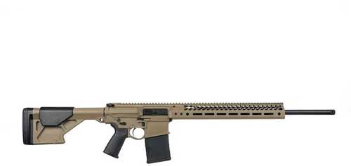 Seekins Precision SP10 Semi-Automatic Rifle 6.5 <span style="font-weight:bolder; ">Creedmoor</span> 22" Barrel (1)-20Rd Magazine FDE Seekins 10X Stock Flat Dark Earth Cerakote Finish