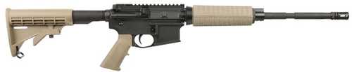 Del-Ton SM 316 Semi-Automatic Rifle .223 Remington 16" Barrel (1)-30Rd Magazine Flat Dark Earth Stock Black Hard Coat Anodized Finish