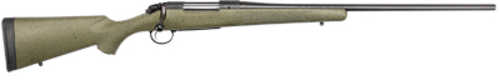 Used Bergara B-14 Series Hunter Bolt Action Rifle .22-250 Remington 22" Barrel 4 Round Capacity Green With Black/Tan Dots Synthetic Stock Black Cerakote Finish