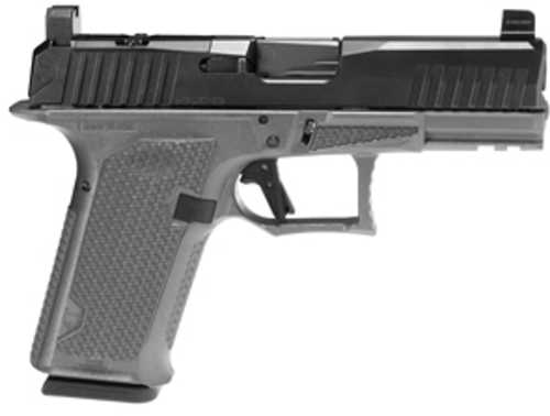 Lone Wolf Distributors Dusk19 Compact Semi-Automatic Pistol 9mm Luger 4.02" Barrel (1)-15Rd Magazine Black Slide Gray Polymer Finish