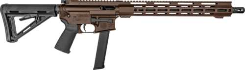 Diamondback DB9 Semi-Automatic Rifle 9mm Luger 16" Barrel (1)-32Rd Magazine Black Magpul MOE Stock Midnight Bronze Finish