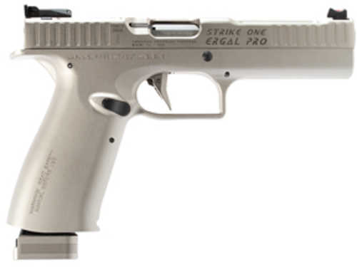 Used American Precision Strike One Ergal Pro Semi-Automatic Pistol 9mm Luger 5" Barrel (1)-17Rd Magazine Matte Silver Finish