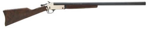 Used <span style="font-weight:bolder; ">Henry</span> Repeating Arms Single Shot Shotgun 12 Gauge 3.5" Chamber 28" Round Barrel 1 Round Capacity Bead Sight Walnut Stock Brass Finish