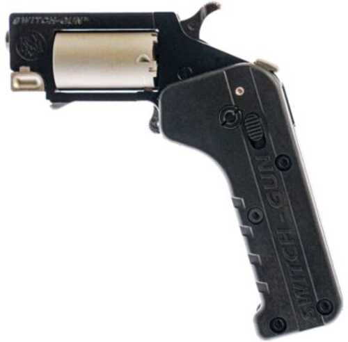 Standard Manufacturing Switch Gun Single Action Revolver .22 WMR 0.88" Barrel 5 Round Capacity Polymer Grips Blued Finish