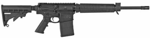 Used Smith & Wesson M&P 10 Sport Semi-Automatic AR Rifle 7.62 NATO 16" Barrel (1)-20Rd Magazine 6 Position Black Collapsible Stock Black Finish