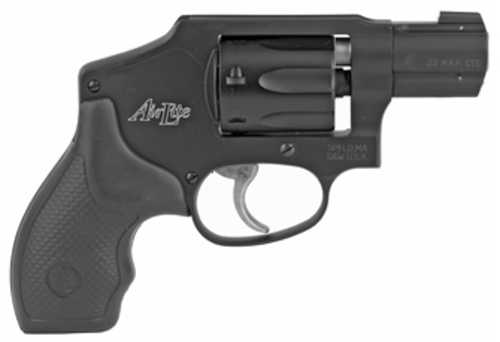 Used Smith & Wesson Model 351 C Double Action Only Revolver .22 WMR 1.875" Barrel 7 Round Capacity Fixed Sights Rubber Grips Black Finish