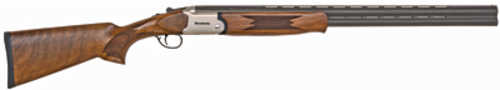 Used Mossberg Silver Reserve II Over/Under Shotgun 12 Gauge 3" Chamber 28" Blued Barrel 2 Round Capacity Walnut Stock Silver Finish