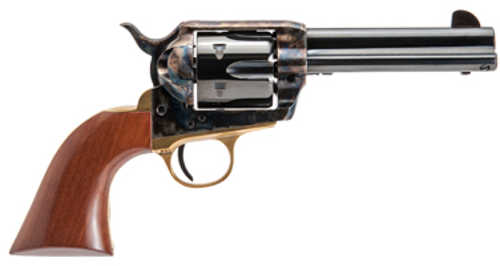 Used Cimarron Model P Single Action Revolver .357 Magnum 4.75" Barrel 6 Round Capacity Fixed Sights Wood Grips Case Hardened Finish