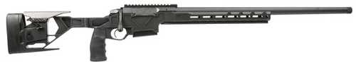 Seekins Precision Havak HIT Pro Bolt Action Rifle 6mm Creedmoor 24" Barrel 3 Round Capacity Black Adjustable Chassis Stock Black Finish