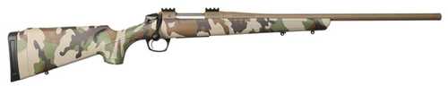 CVA Cascade Bolt Action Rifle .450 Bushmaster 22" Barrel (1)-4Rd Magazine Woodland Camouflage Stock Flat Dark Earth Cerakote Finish