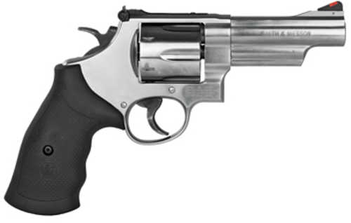 Used Smith & Wesson Model 629 Double Action Revolver .44 Remington Magnum 4.13" Barrel 6 Round Capacity Adjustable Sights Black Rubber Grips Stainless Steel Satin Finish