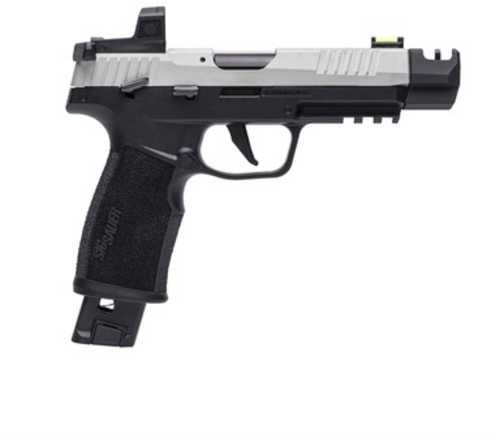 Sig Sauer P322 Semi-Automatic Pistol .22 Long Rifle 4" Barrel (1)-20Rd & (1)-25Rd Magazine RomeoZero Elite Included Sliver Slide Black Polymer Finish