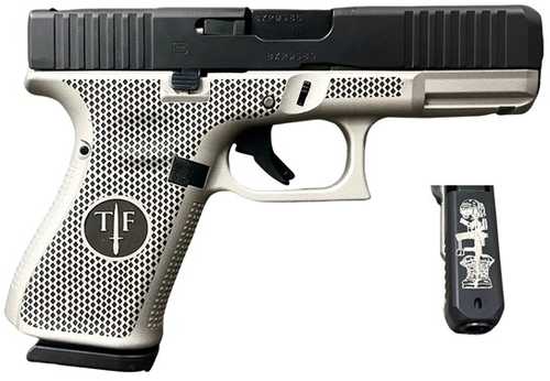 Glock G45 Gen5 MOS Semi-Automatic Pistol 9mm Luger 4.02" Barrel (3)-17Rd Magazines Optics Ready Black Slide Grey Cerakote Stippled Finish