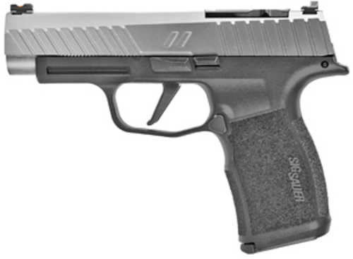 Used ZEV Technologies Z365XL Octane Compact Semi-Automatic Pistol 9mm Luger 3.7" Barrel (1)-12Rd Magazine Titanium Gray Slide Black Polymer Finish