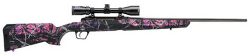 Used Savage Axis XP Camo Compact Bolt Action Rifle 7mm-08 Remington 20" Barrel (1)-4Rd Magazine Weaver 3-9x40 Scope Included Muddy Girl Camouflage Polymer Stock Black Finish