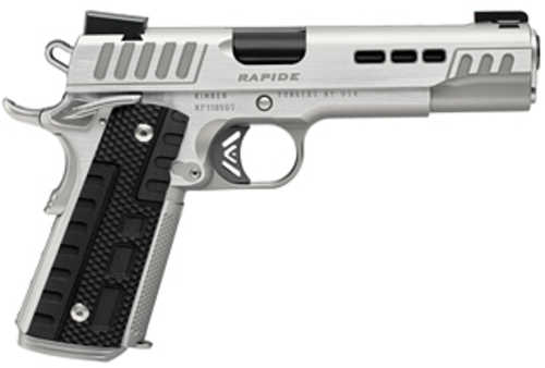 Kimber Rapide Frost Pistol 45 ACP 5" Barrel 8Rd Silver Finish