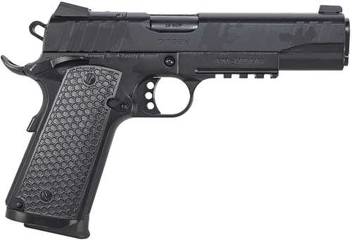 Girsan MC1911 S Influencer Pistol 38 Super 5" Barrel 9Rd Black Camouflage Finish