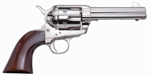 Cimarron Pistolerol Revolver 9mm Luger 4.75" Barrel 6Rd Silver Finish