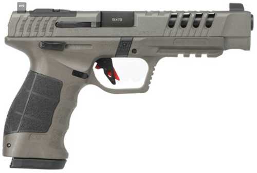 SAR Arms SAR9 Sport Gen 3 Pistol 9mm Luger 5.2" Barrel 19Rd Platinum Finish