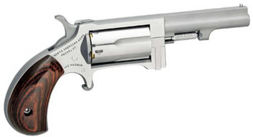 North American Arms Sidewinder Combo Revolver 22LR/22WMR 2.5" Barrel 5Rd Silver Finish
