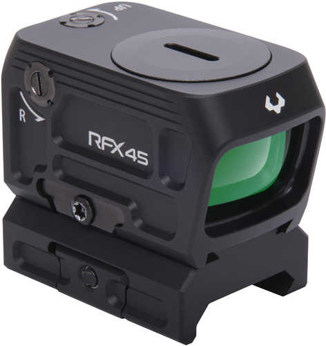 Viridian 9810059 Rfx45 Closed Emitter Green Dot Sight Black | 24 X 15.5mm 5 <span style="font-weight:bolder; ">Moa</span> Green Dot