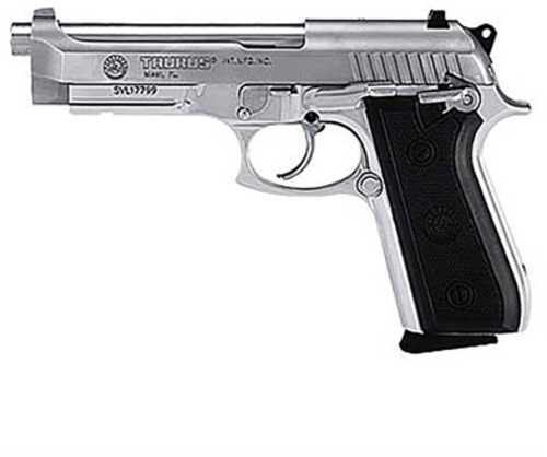 Taurus PT-92 Pistol 9mm Luger 5" Barrel 17Rd Silver Finish