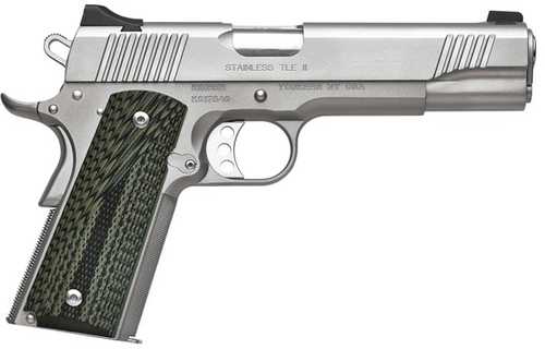 Kimber Stainless TLE II Pistol 45 ACP 5" Barrel 7Rd Silver Finish