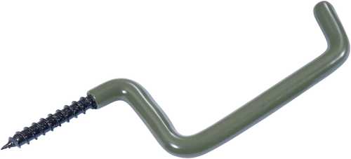 Ameristep Bow and Gun Holder Treestand Hook Screw-In Rubber-Coated, Sold Individually