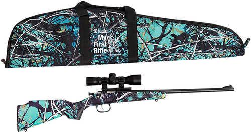Crickett My First Rifle Package Bolt Action Rifle 22 Long Rifle 16.1" Barrel 1Rd Blued Finish