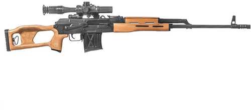 Century Arms Cugir PSL 54 Rifle 7.62x54R 10rd 24.5" Barrel Wood With Russian Optic