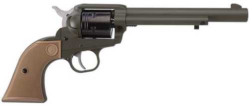 Ruger Wrangler Revolver 22 Long Rifle 6.5" Barrel 6Rd OD Green Finish