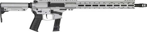 CMMG Resolute MK17 Rifle 9mm Luger 16.1" Barrel 33Rd Silver Finish