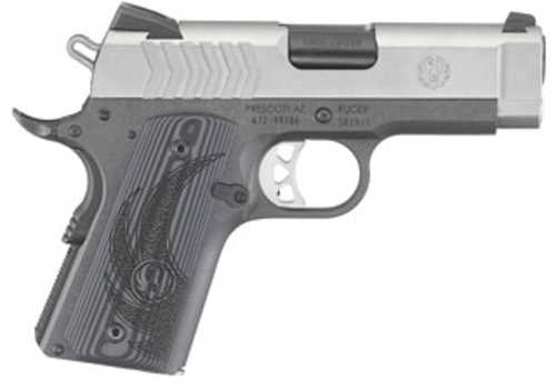 Ruger SR1911 Pistol 9mm Luger 3.6" Barrel 8Rd Silver Slide Gray Finish