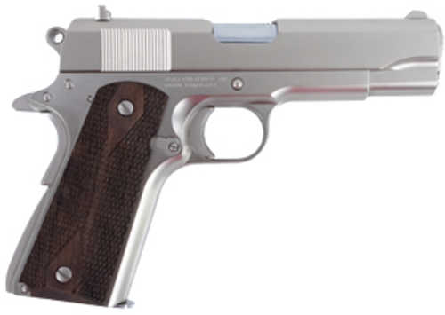 Tisas 1911 Tank Commander Pistol 9mm Luger 4.25" Barrel 9Rd Silver Finsih