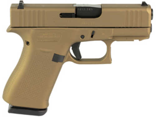 Glock 43X Pistol 9mm Luger 3.41" Barrel 10Rd Bronze Finish