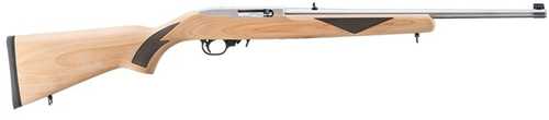 Ruger 10/22 Sporter Rifle 22 Long Rifle 18.5" Barrel 10Rd Silver Finish