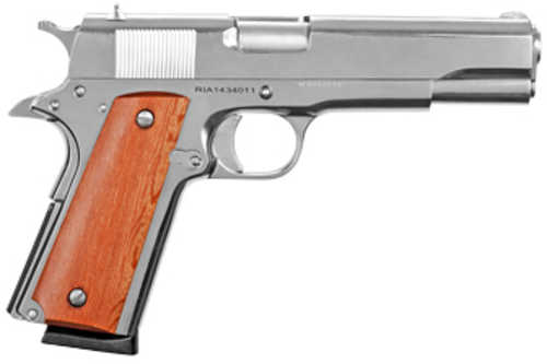 Armscor GI Standard FS Nickel Pistol 45 ACP 5" Barrel 8Rd Silver Finish