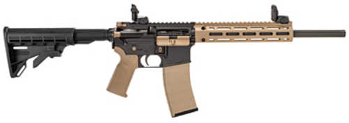 Tippmann Arms M4-22 LTE Rifle 22 Long Rifle 16" Barrel 10Rd Black And FDE Finish