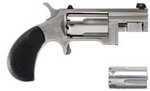 North American Arms Sentinel Revolver 22 LR/ 22 WMR 1.63" Barrel 5Rd Silver Finish