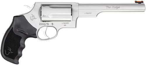 Taurus Judge Revolver 410 Gauge / 45 Colt 6.5" Barrel 5 Shot Stainless Steel Finish Fiber Optic Sight 2441069T